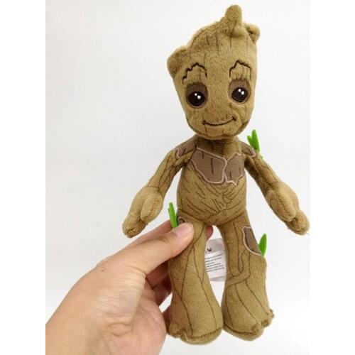 Original Disney Marvel Groot Plush Dolls Toys 22cm Cute Marvel Avengers Guardians of the Galaxy Groot Stuffed Plush Toys Gifts