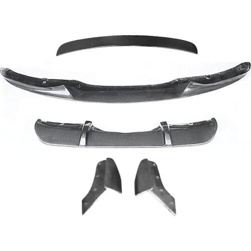 Suitable For X5 w F15 Mp Carbon Fiber Front Rear Lip Tail Wing Wrap Angle Refitting Small Surrounding Four Piece Set