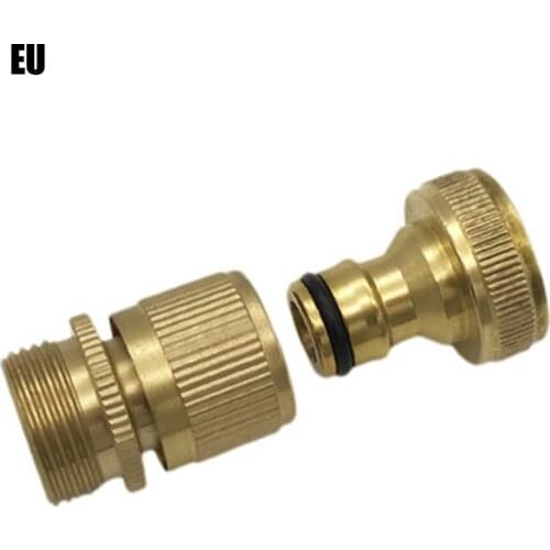 Garden Hose Quick Connect Brass Quick Connector Fitting 3/4 Inch Accessories SUB Sale