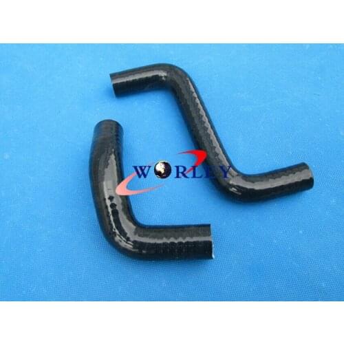 For Cobra Motorcycle CX50 JR 2013 2014 13 14 silicone radiator hose BLACK