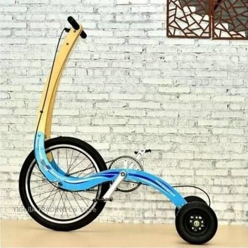 T7 16 Inch Rubber Tyre Inflatable Wheel City Scooter Safe with Brake