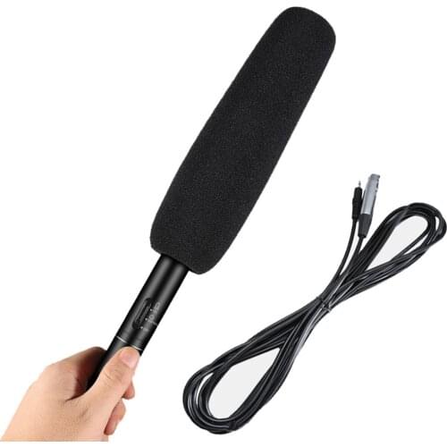 SLR Camera Interview Microphone Street Live Broadcast Pickup Microphone News Interview Outdoor Microphone