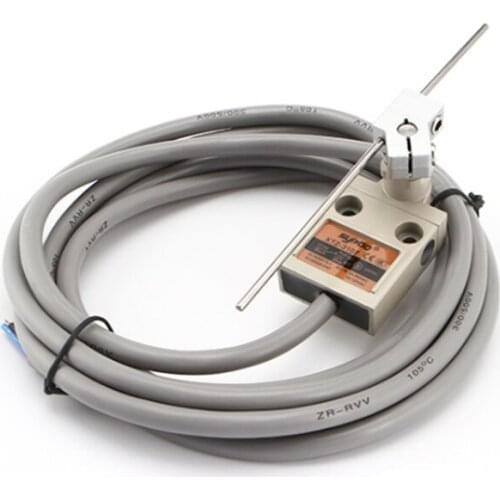 TZ-3107 XTZ-3107 IP67 4Wire Roller Lever Plunger Limit Switch SPDT NO+NC Copper wire 3 Meter