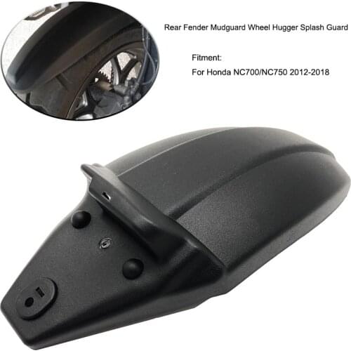 NC700 NC750 2012-2018 Rear Fender Extender Mudguard Splash Guard Cover For Honda NC700S NC700X NC750S NC750X NC 700 700S 750X S