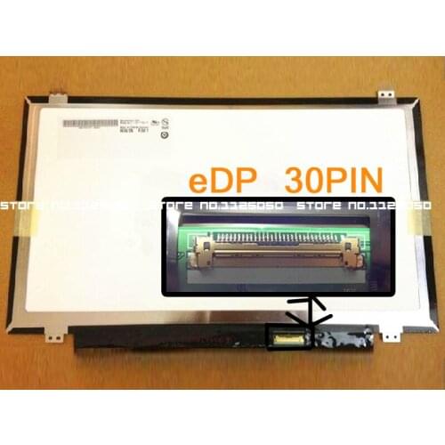 14.0" original For ezbook 2 laptop lcd screen HD 1366x768 or FHD 1920x1080 LED Display matrix panel