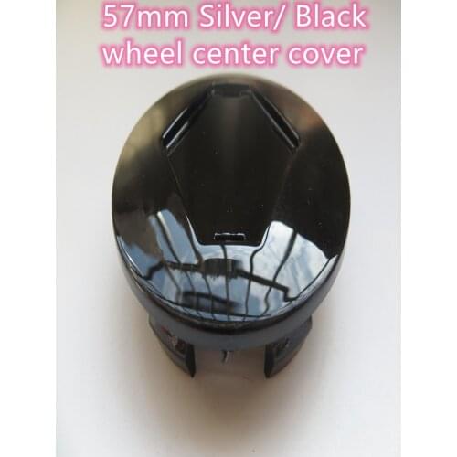 1200pcs 57mm Silver Black Wheel Center cap HubCaps Rims Cover Emblem Logo for Clio for Megane Car styling Car Accessories