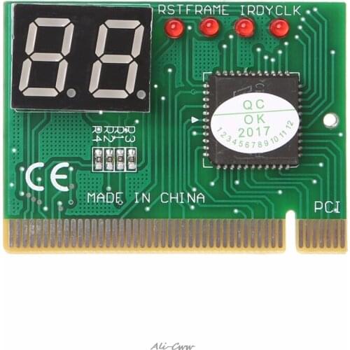 2-Digit Code PCI Card Motherboard Analyzer Diagnostic Post Tester For Laptop Computer PC Diagnostic Card