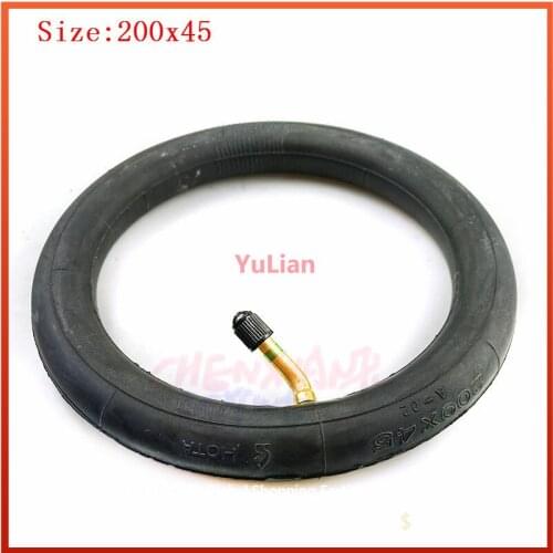 200x45 Inner Tube Inner Tire 8 Inch Inner Camera for Electric Scooter Baby Carriage Accessories
