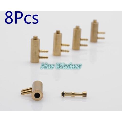 8*Dental Lab Valve Normal Close Dental Handpiece Hanger Chair Accessories