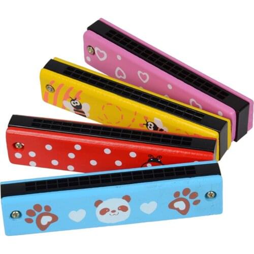 Swan Harmonica 16 Holes Hooter Bugle Educational Toy For Kids Musical Instrument Children Music Learning Toys Christmas Gift