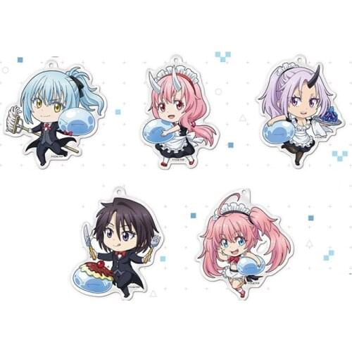 Anime Mushoku Tensei: Jobless Reincarnation Rudeus Greyrat Acrylic Keychain Bags Pendant Cosplay Keyring Desk Decor Holiday Gift
