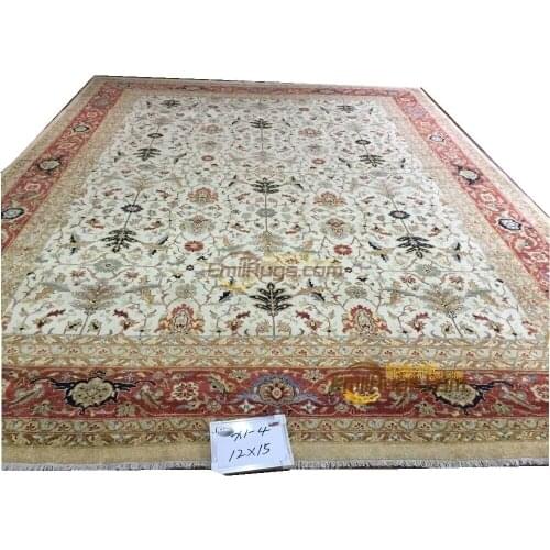Antique French Style Aubusson Carpet Heavyweight For Carpets Living Room Rectangle Carpet Art Carpet