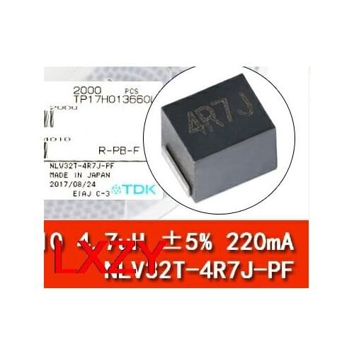 FREESHIPPING 2000pcs/lot 1210 3225 5% 4.7UH FIXED IND 220MA 1.5 OHM NLV32T-4R7J-PF