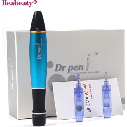 Wireless Dr.Pen Ultima A1 Electric Derma Pen Microneedles Mesotherapy Auto Micro Needle Pen Microneedling System Meso Skin Care