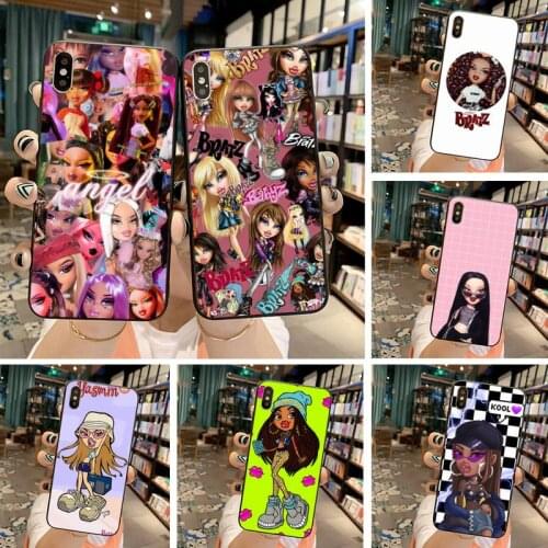 Lovely Doll Bratz Phone Case for iphone 12 pro max mini 11 pro XS MAX 8 7 6 6S Plus X 5S SE 2020 XR case