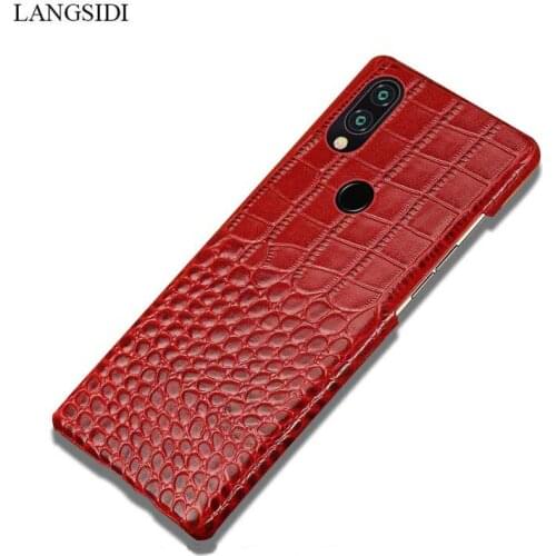 Genuine Cowhide Leather Cases For Redmi Note 7Pro Note5 4X Phone Case For Xiaomi Mi 9 8 10 Ultra Explore A2 Pocophone F1 covers