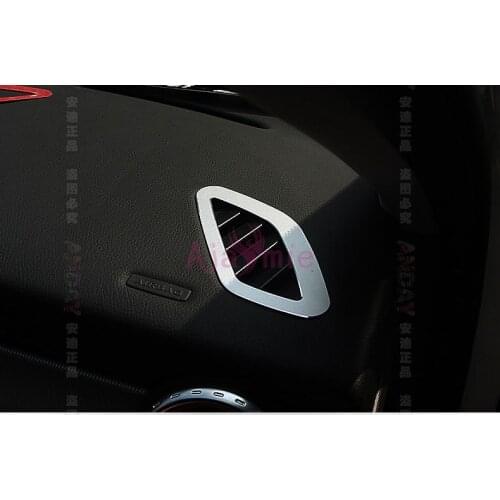 For Mercedes Benz GLA 220 260 CLA A B Class Air Conditonnal Vent Cover Trim AC Outlet Panel frame Aluminum Alloy Accessories