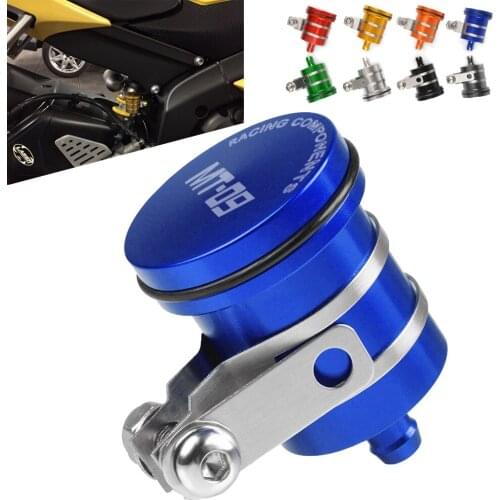 For Yamaha MT09 FZ09 MT-09 MT 09 2014-2018 2019 2015 2016 2017 CNC Motorcycle Rear Brake Fluid Reservoir Clutch Tank Oil Cup