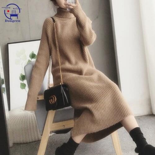 DONGREN Fashionable Knitted Dresses