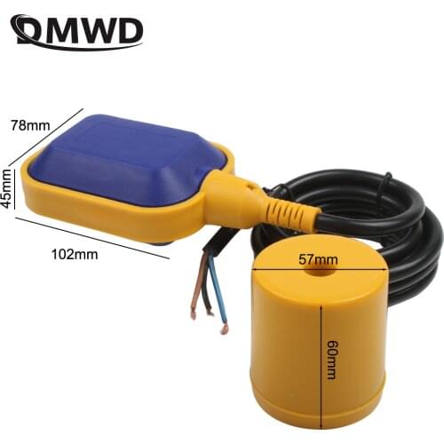 M15-2 M15-3 M15-4 M15-5 3m Cable Controller Float Switch Liquid Fluid Water Level Float Switch Controller Contactor Sensor
