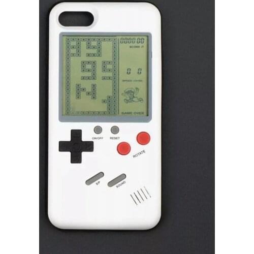 Tetris game console retro personality For Iphone7 8plus 6s ABS classic game decompression cell phone case