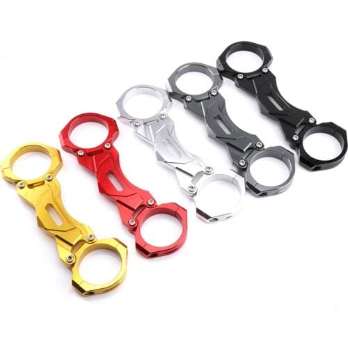 For Honda CB650F CBR650F Motorcycle Aluminum Accessories Front Fork Stabilizer Bracket Front Fork Clamp Bracket Damper 2014-2018