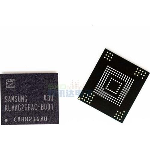 Xinyuan 100% new original KLMAG2GEAC-B001 BGA Memory chip KLMAG2GEAC B001 EMMC font 16GB