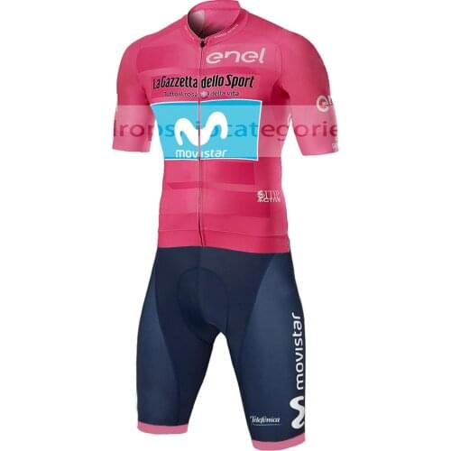 New Movistar short sleeve cycling suit quick dry cycling skinsuit 20D bicycle jumpsuit bicycle clothing one piece triathlon suit