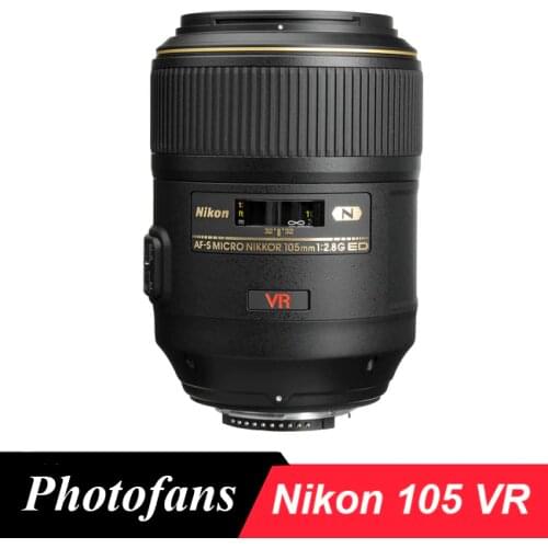 Nikon 105 VR Lens Nikkor AF-S Micro 105mm f/2.8G IF-ED VR Macro Lens Lente