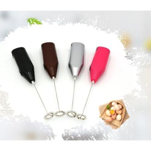 Wholesale 120pcs Kitchen Electric Mini Handle Whisk Mixer Egg Beater Drinks Milk Frother Foamer Stirrer Kitchen Tool Fashion Hot