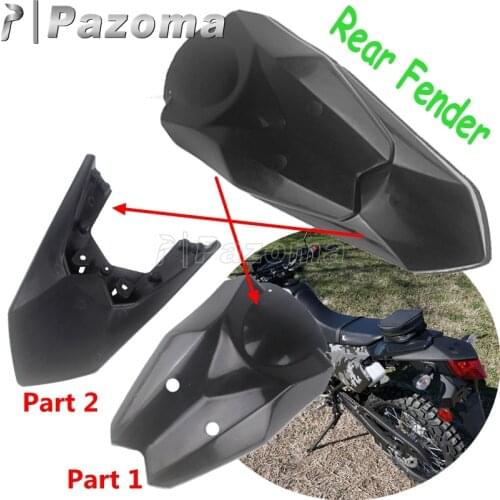 Motorcycle Plastic Mudguard Cover For Kawasaki KLX250 D-Tracker X 2008-2019 KLX250S KLX250SF Motocross Dirt Pit Bike Rear Fender