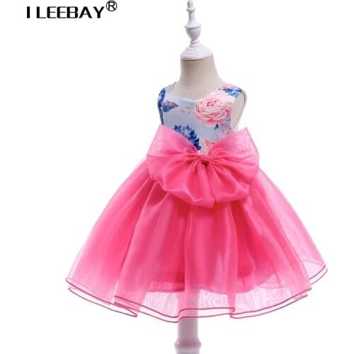 Girls Princess Dress Baby Infant Pageant Dress Kids Birthday Party Baptism Wedding Vestido For Girl Children Christmas Costume