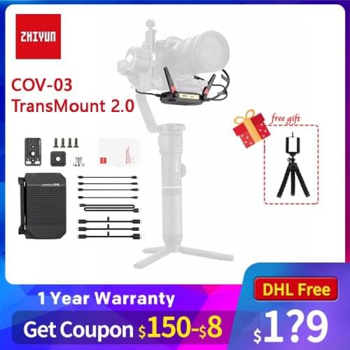 ZHIYUN COV-03 TransMount Image Transmission Transmitter 2.0 for Crane 2S 3S Weebill S accessories Handheld Stabilizer Gimbal