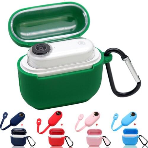 Silicone Protective Case Cover for Insta 360 GO Camera and Charging Box Accessories Charging Box Case