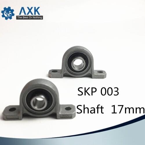 SKP003 Bearing Shaft 17mm ( 1 Pc ) SSKP003 Stainless Steel Pillow Block S KP003 17 mm BearingsAB