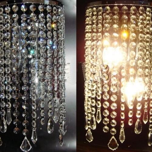 Modern crystal wall light mirror lights contemporary wall lamps bathroom led wall lamp LED lamp makeup wall sconces for bedroom