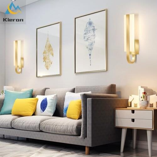 Modern Minimalist Bright Acrylic LED Wall Lamp Study Bedroom Bathroom Decor Walllamp Living Room Decor Anti-corrosion Wall Light