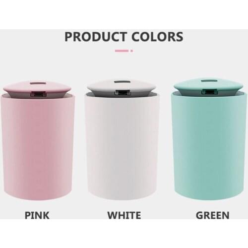 260ml LED Mini Air Humidifier Aroma Mist Purifier Maker USB Charging Aroma Essential Oil Diffuser Au06 21 Dropship