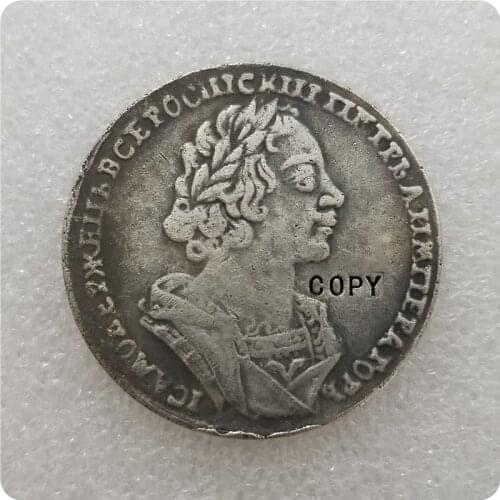 Tpye #2 RUSSIA 1724 1 ROUBLE Copy Coin commemorative coins-replica coins medal coins collectibles