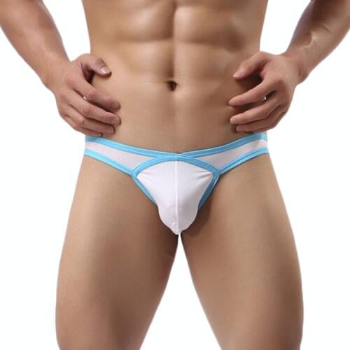 Underwear Men Briefs Sexy Men Low Waist Briefs Bikini Mans Sissy Gay Underwear Brief Hombre Slip 2021 Summer Men Panties