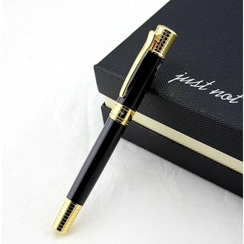 High Quality Fountain Pen Full Metal Golden Clip Luxury Brand Pens Stationery Office School Supplies ink Pen