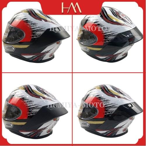 For SHOEI Z7 Z-7 NEW Z8 Helmet Spoiler Rear Trim Accessories
