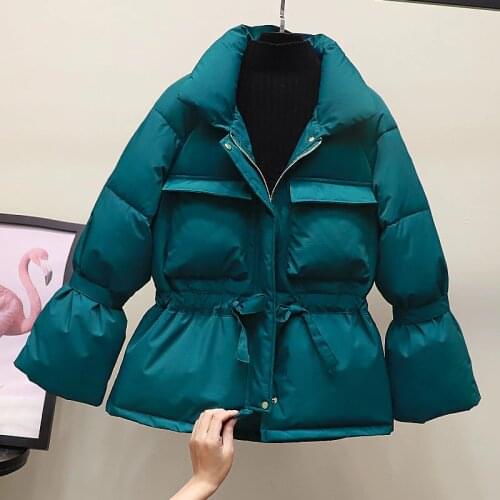 2020 Winter Coat Women New Fashion Female Cotton Padded Jacket Thick Warm Short Women Down Cotton Jacket Parka Coat Clothing h94