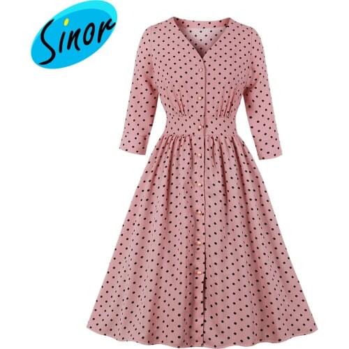 Womens dress fall 2019 womens wave point slim dress 2102 source party dress