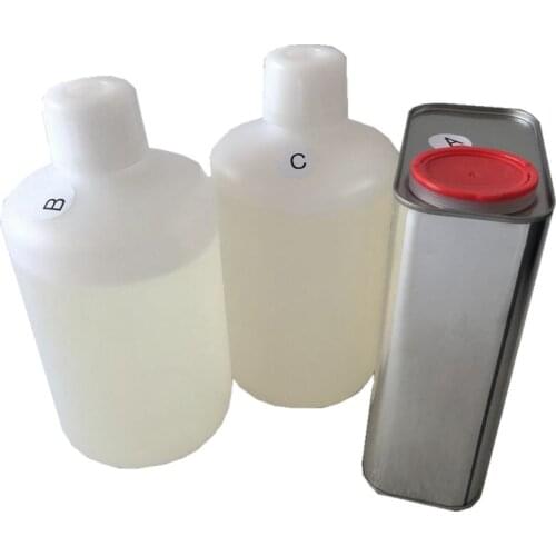 1kg transparent glue for tape hair extension making glue A, glue B, glue C glue for PU toupee making