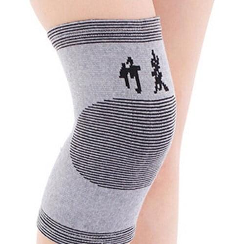 1 Pair Gym Outdoor Sports Elastic Knee Pad Support Arthritis Injury Protector Support Fitness Gear Basketball Brace Protector