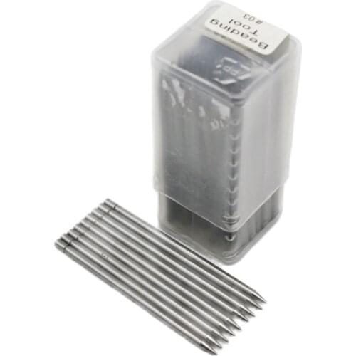 100pcs Bead Grain Tools Set For Diamond Stone Setting Jewelry Making Tools Size 0-18