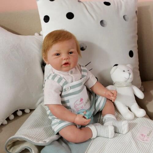 100% handmade high quality lifelike bebe doll reborn baby newborn babies detailed paint by Genesis heat set paint real baby doll