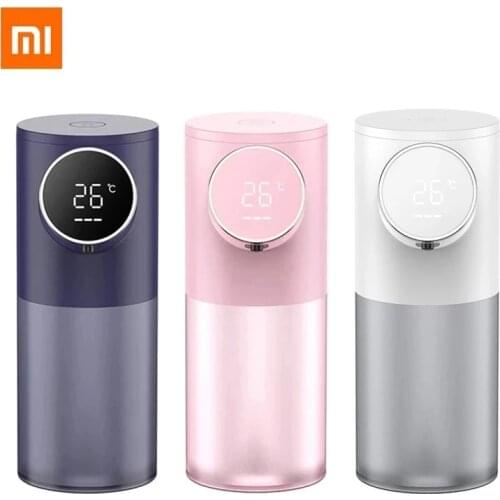 Xiaomi Automatic Soap Dispenser USB Rechargeable 320ml Liquid Soap Dispensers Digital Display Foam Hand Sanitizer Machine