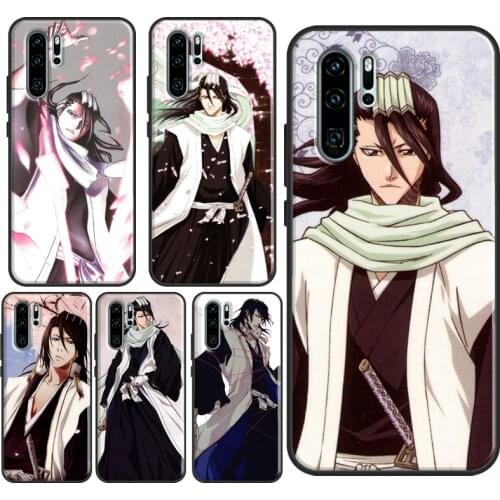 Anime Bleach Byakuya Kuchiki Case For Huawei P30 Lite P40 P20 Pro Mate 20 Lite Honor 20 9 8 X 10i P Smart Z Nova 5T